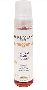 Peruvian White Natural Hair Mousse